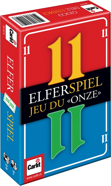 Immagine prodotto Carlit Gioco di carte di undici (Tedesco, Francese, Italiano)