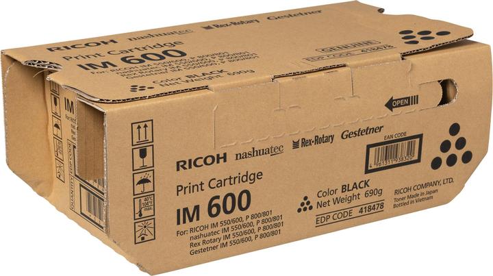 Image du produit RICOH IM 600, 25000 pages (CF)