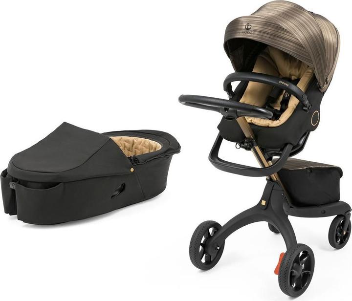 Actual product image Stokke Xplory X Combi Stroller Limited Gold Black