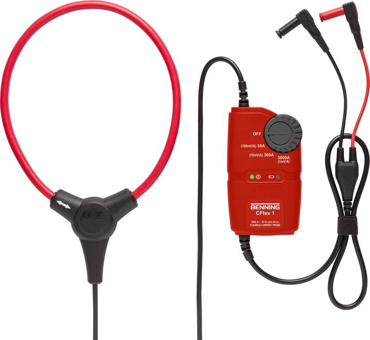 Produktbild Benning CFlex 1 Kalibriert nach: Werks (CAT III 600V, Zangenstrommesser)