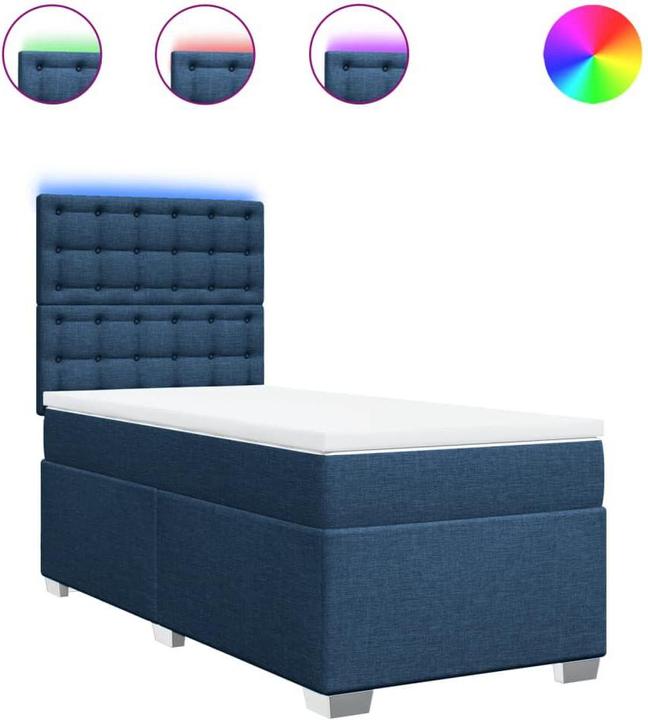 Actual product image vidaXL Boxspringbett (90 x 200 cm)