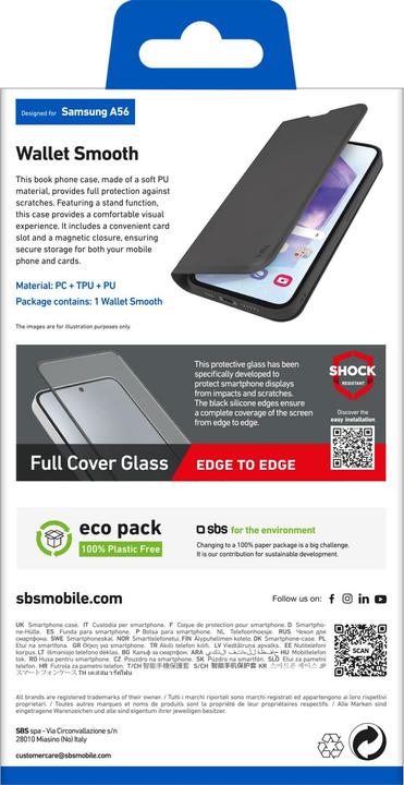 Energie-Label SBS Klapphülle (Samsung Galaxy A56)