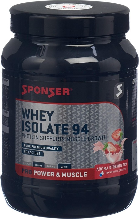 Sponser Whey Protein 94 (Erdbeer, 1 Stk., 425 g)