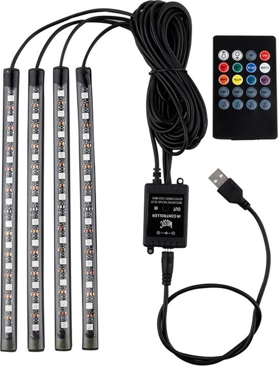 Werkstein Auto Lichtstreifen RGB