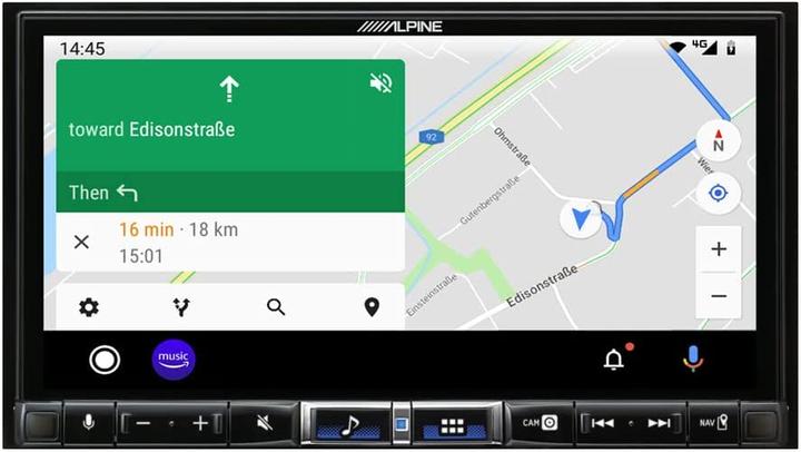 Alpine iLX-705D (Auto Android, Apple Carplay)