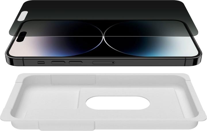 Produktbild Belkin ScreenForce TemperedGlass ant.priv.iPhone14ProMax OVA116zz (1 Stk., Apple iPhone 14 Pro Max)