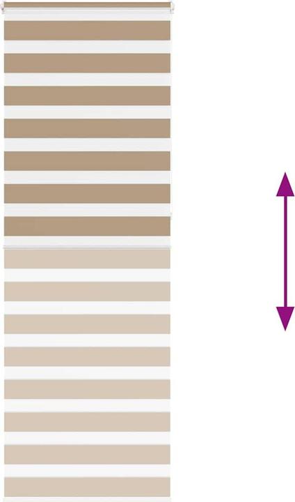 Produktbild vidaXL Zebra-Jalousie (75 x 230 cm)