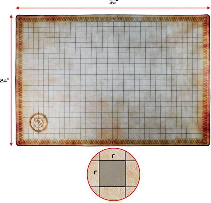 Produktbild Enhance RPG Series Grid Mat Deluxe Edition DnD Map