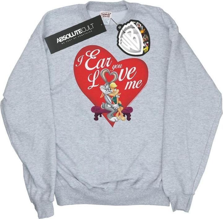 Produktbild Looney Tunes Bugs Bunny And Lola Valentine's Day Love Me Sweatshirt (M)