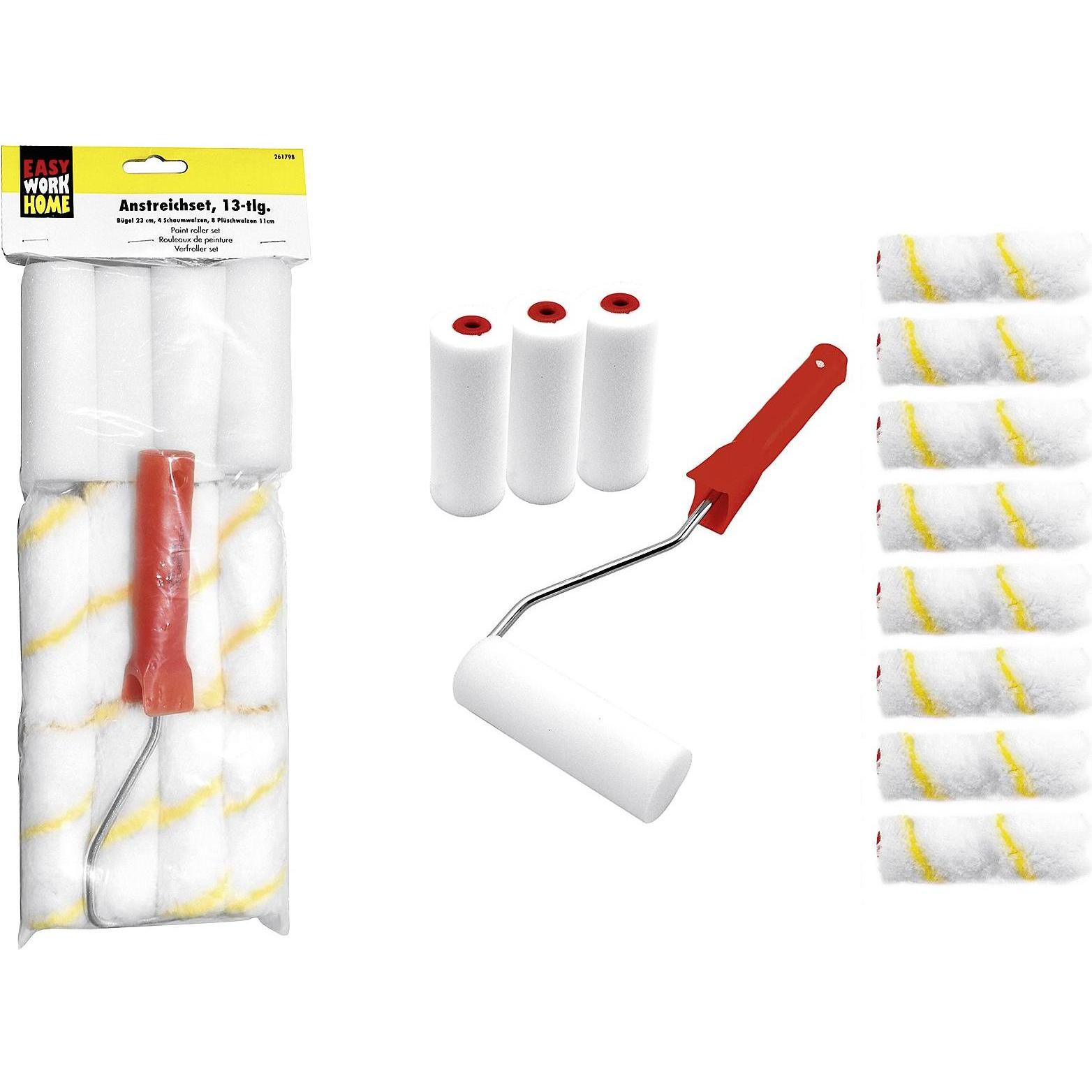 Easy Work Wand- und Lackfarben Rollen Set (10 cm) (EASY WORK) Mindestbestellmenge: 6 Stück