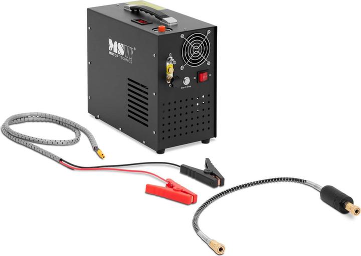 Produktbild MSW PCP-Kompressor 300 bar 12/220 V Auto-Stopp ölfrei Tauchkompressor Paintball (300 Bar, 1.50 l)