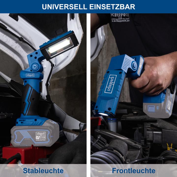 Produktbild Scheppach Akku-Arbeitsleuchte C-WL20-X (DIY) (300 lm)