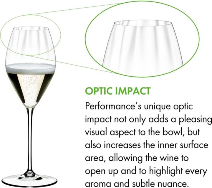 Actual product image Riedel Performance champagne glasses including polishing cloth (37.50 cl, 2 Glasses, Champagne glasses)
