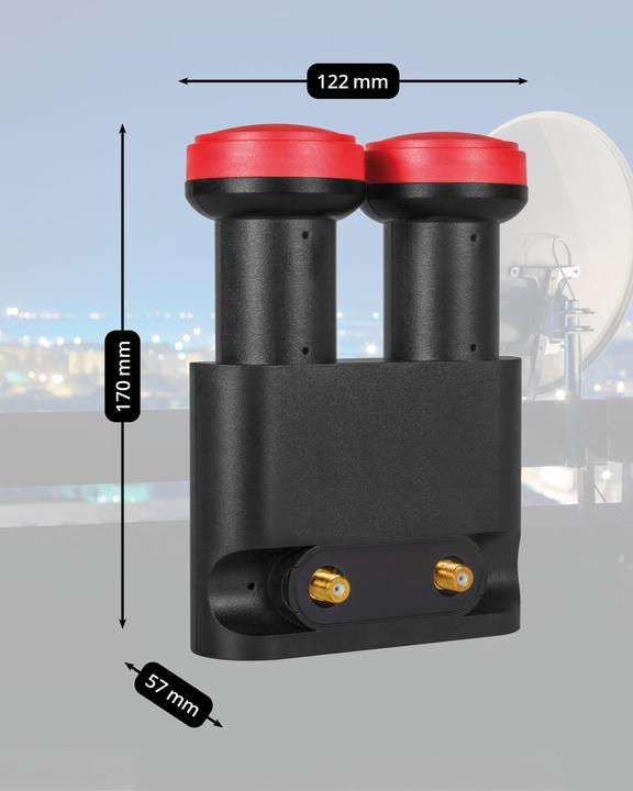 Produktbild Megasat Diavolo (Twin LNB, 40mm)