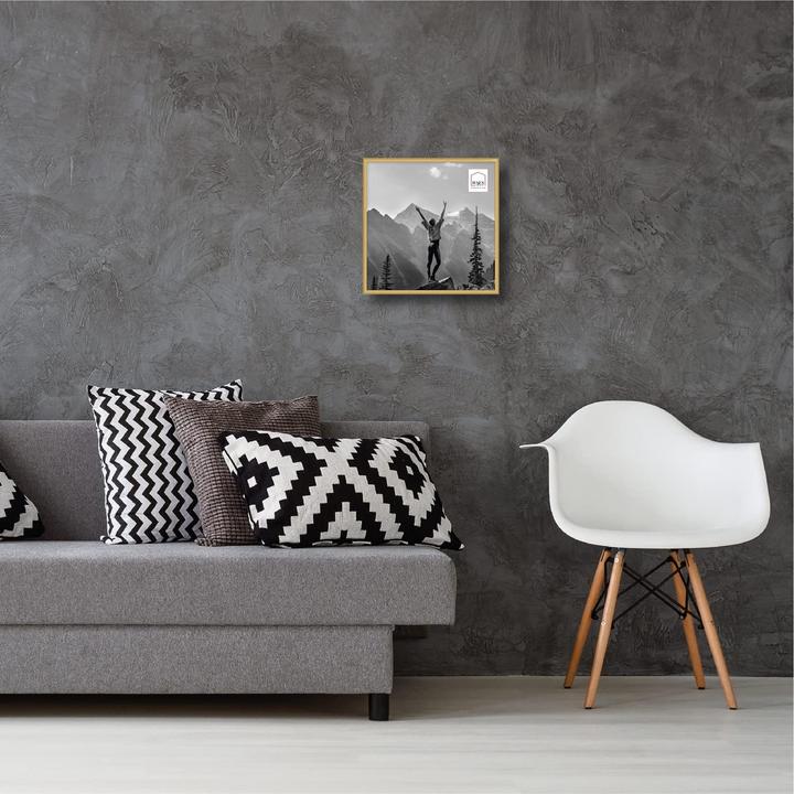 Produktbild Haes Deco Deco Kunststoff-Fotorahmen 30x30 cm EF13G Easy Frame Gold