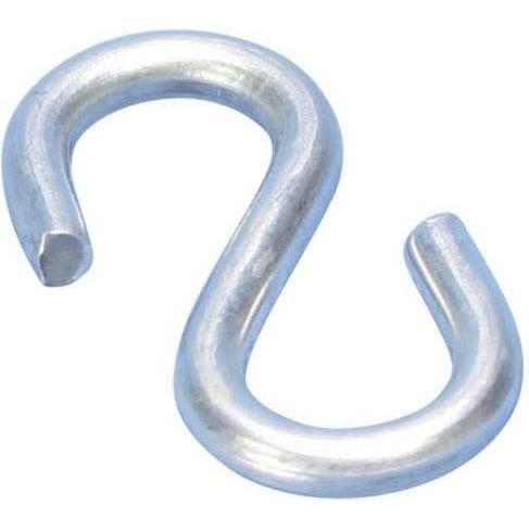 Caddy ERI S30 S-Haken D=3mm P1 verzinkt MaterialstÃ¤rke 3mm Stahl, Elektronikzubehör + Gehäuse, Silber
