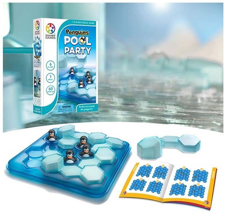 Actual product image Smart Games Penguin Pool Party (German, French, Italian, English)