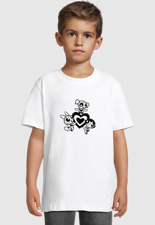 Produktbild Merchcode Kids The Powerpuff Girls - Outline Basic Tee 2.0 - 189907 (122, 128)