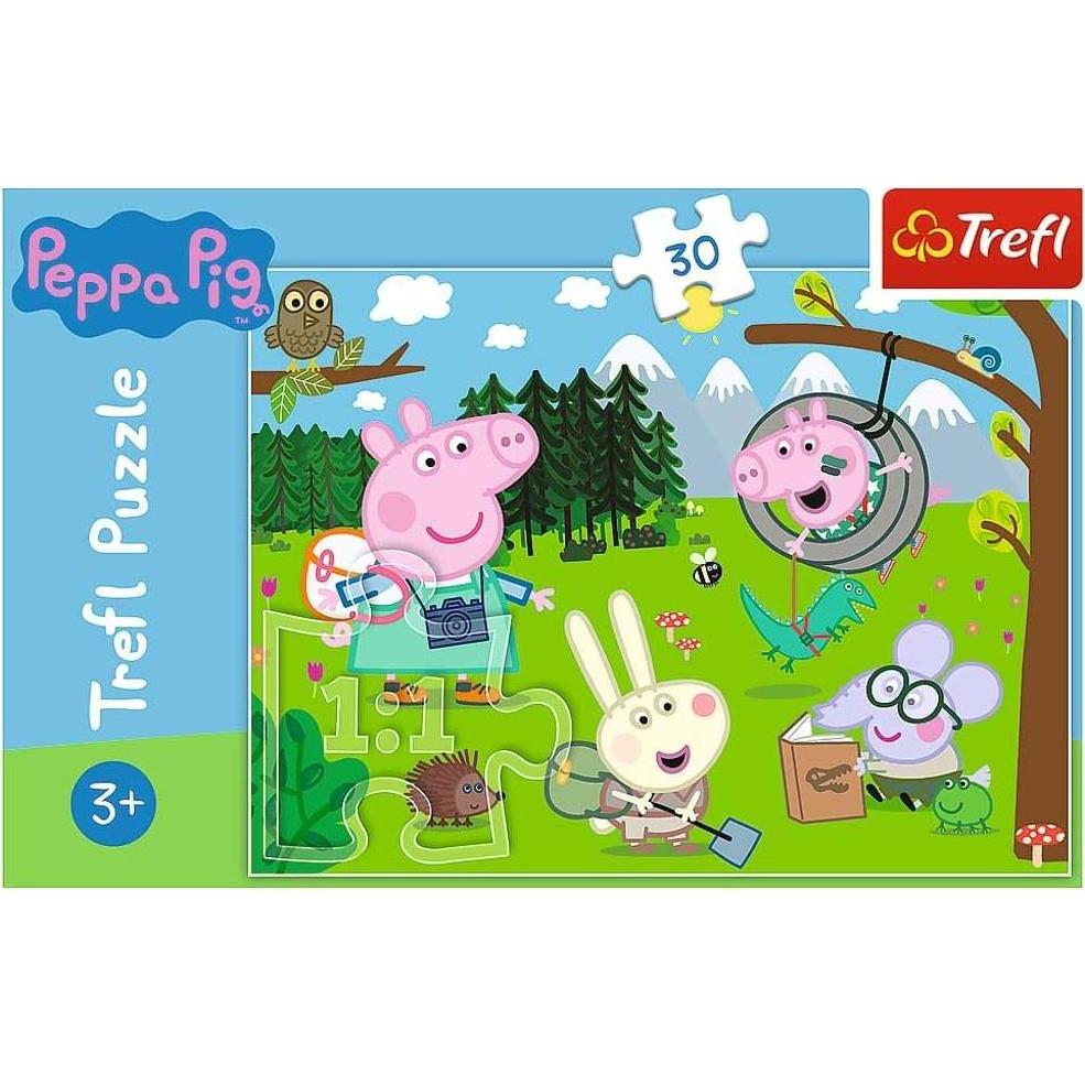 Thumbnail - Trefl Puzzle 30? Waldausflug / Peppa Pig (30 Teile)