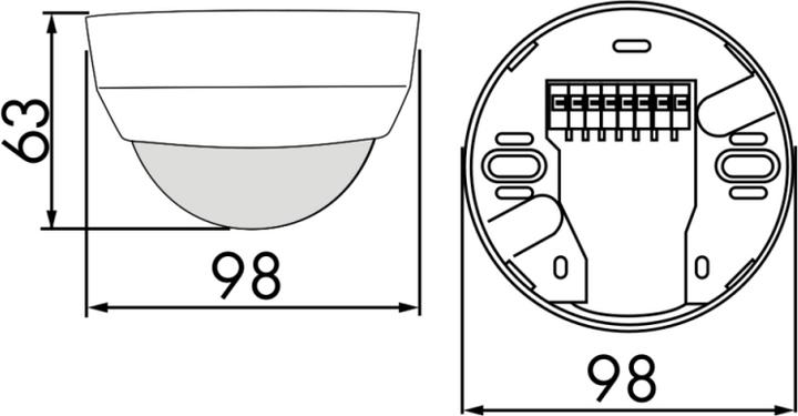 Produktbild BEG Tilstedevaerelsessensor PD4-S-GH-P Slave, Påbygning (30 m)