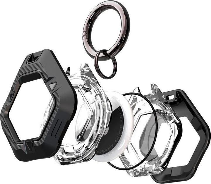 Actual product image Tech-Protect Defense Apple Airtag 1 / 2 Schwarz