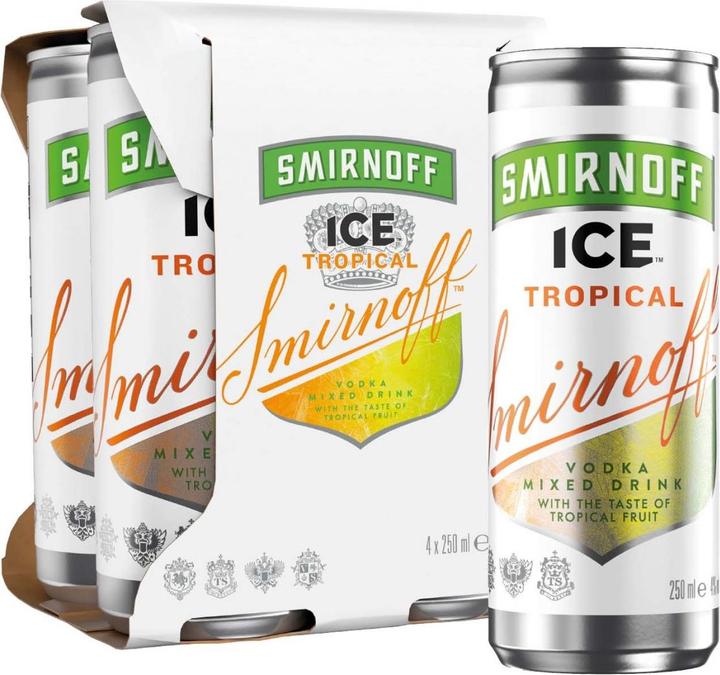 Actual product image Smirnoff Ice Tropical (24 x 25 cl)