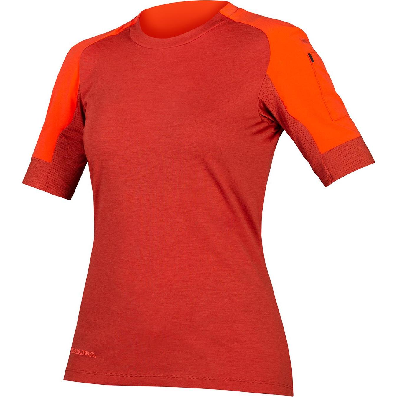 Endura, Damen, Velotrikot, Damen GV500 Trikot (kurzarm) (M), Rot, M