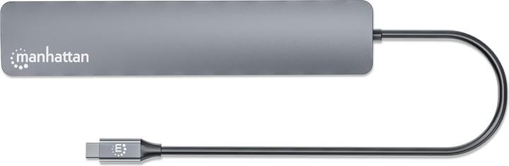Immagine prodotto Manhattan 7-Port 10G/5G USB-C / USB-A Hub 4+3 mit Power Delivery (USB-C, 7 porte)