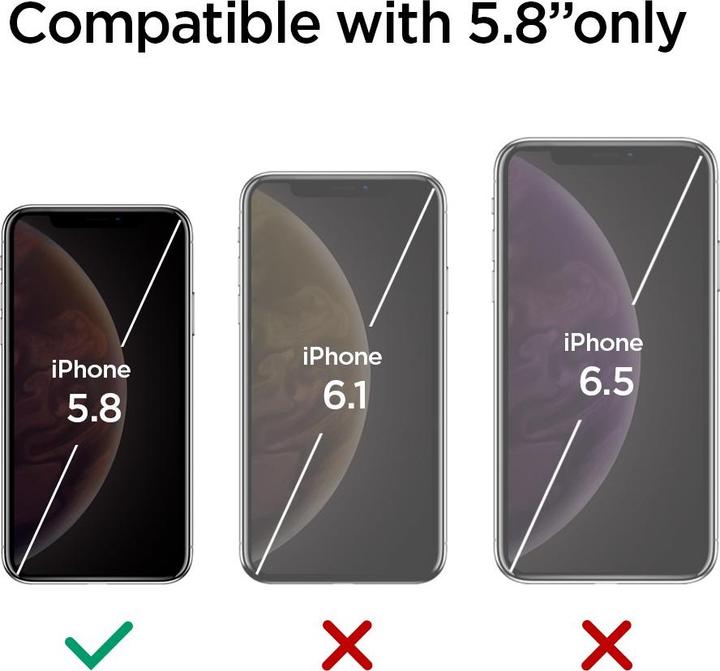 Actual product image Spigen Glass FC HD (1 pcs., Apple iPhone 11 Pro)