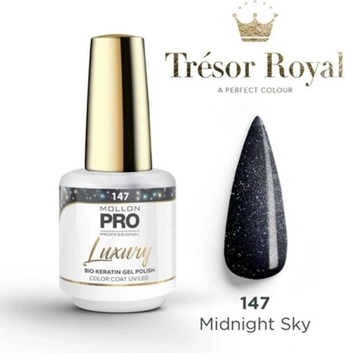 Immagine prodotto Mollon Pro Mol Luxury 147 - Semi-Permanent Nail Polish (Smalto)
