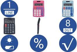 Immagine prodotto Maul Calcolatrice MJ450 Junior Nero (Celle solari)