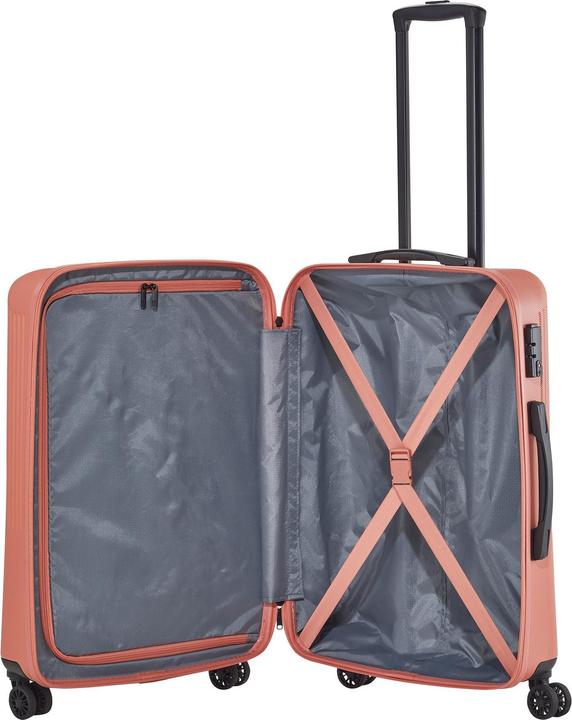 Image du produit Travelite Trolley + valise Bali 4w Trolley M (65 l)
