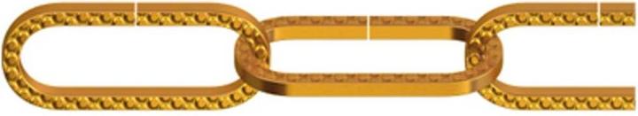 Image du produit Dörner + Helmer 153622 Zierkette Messing Stahl 10 m (10 m)