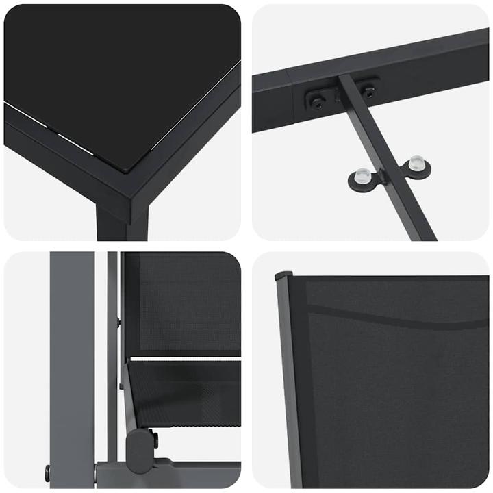 Produktbild vidaXL Garten Essgruppe (80 x 80 x 73 cm)