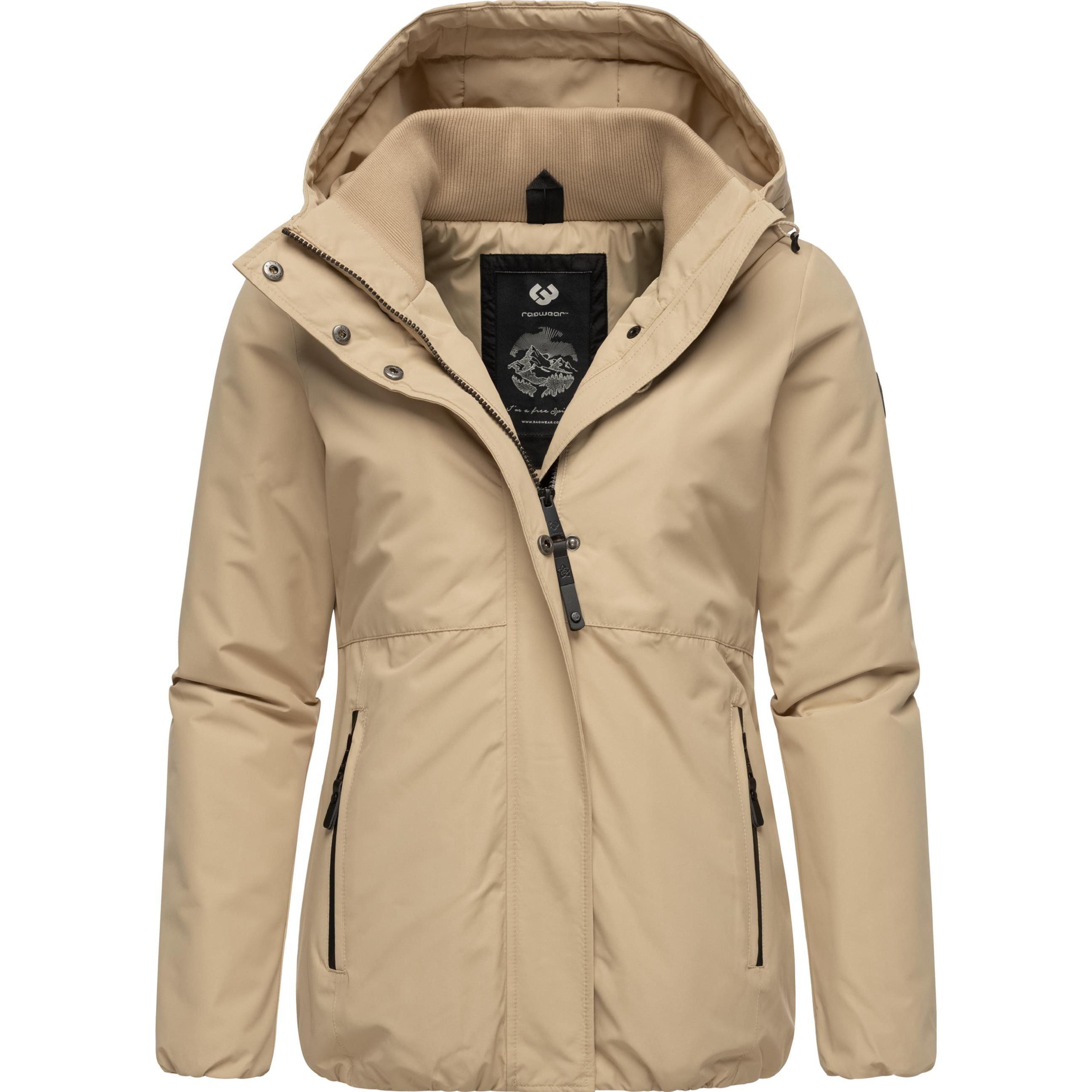 Ragwear, Damen, Jacke, Sunniva (3XL), Braun, 3XL