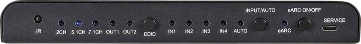 Immagine prodotto SpeaKa Professional SP-HDA-550 Switch HDMI a 4 porte ARC (Audio Return Channel) 409