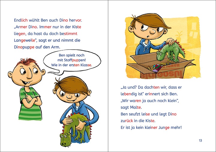 Produktbild Leselöwen 2. Klasse - Drei Freunde retten die Schule (Deutsch, Kai Pannen, Loewe Erstes Selberlesen, 2023)