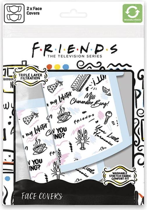 Produktbild Pyramid Friends: Mundschutz Phrases (2er Set) (2 x)