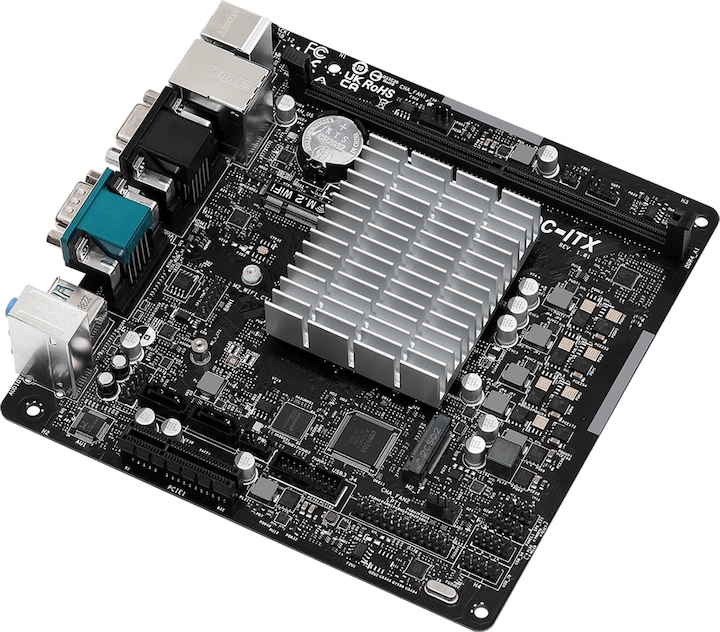 Actual product image AsRock N100DC-ITX (NA (integrated CPU), Mini-ITX)