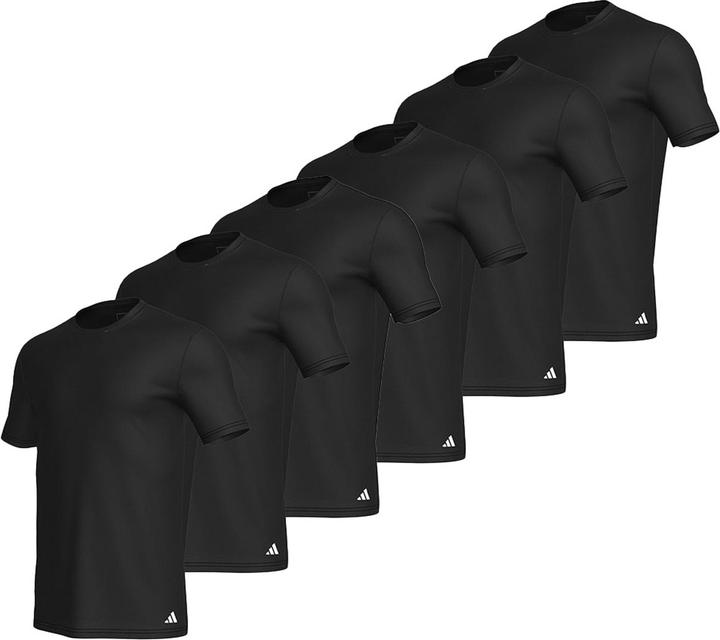 Immagine prodotto adidas 6er Pack Active Core Cotton Unterhemd / Shirt Kurzarm (L)