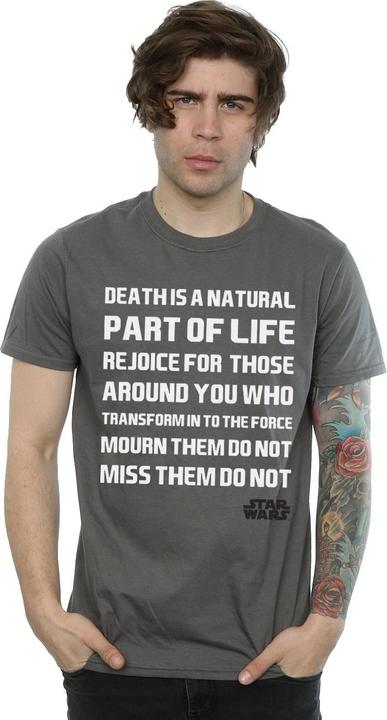 Actual product image Star Wars Mens Mourn Them Do Not T-Shirt (S)