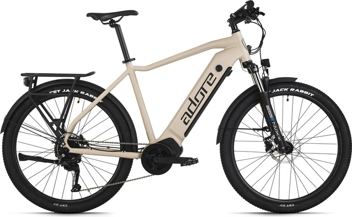 Immagine prodotto Adore E-SUV 27,5" bici da trekking in alluminio STX-600 motore centrale 60NM / 15Ah Desert Sand opaco (53 cm)