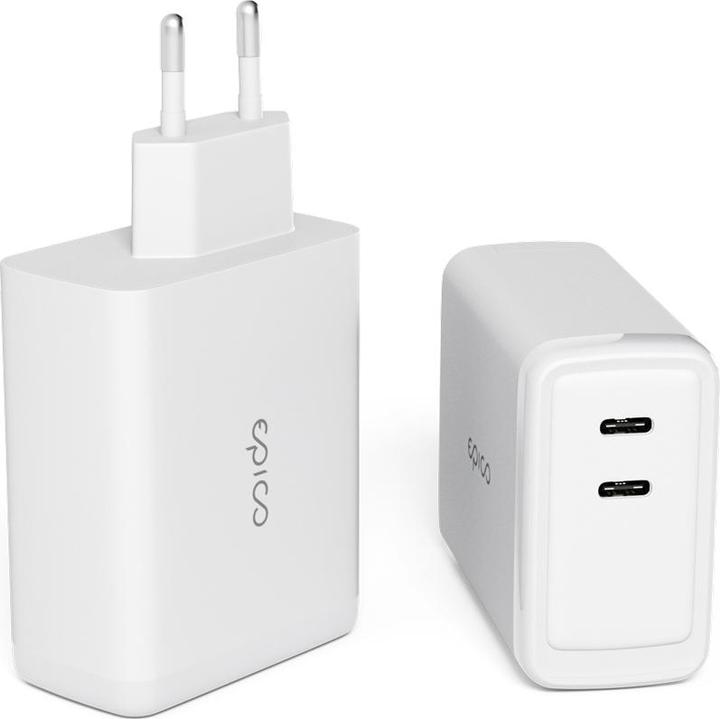 Actual product image Epico GaN Charger Bundle (100 W, 2 ports)