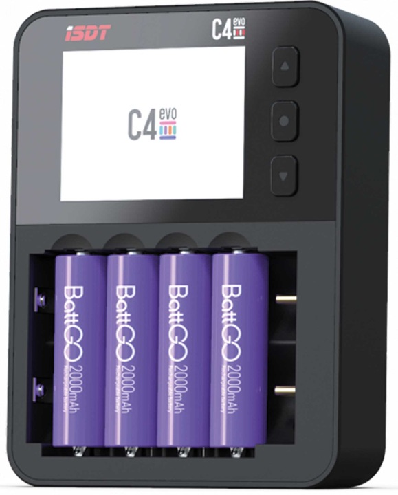 Actual product image Isdt C4 EVO Smart AC Charger