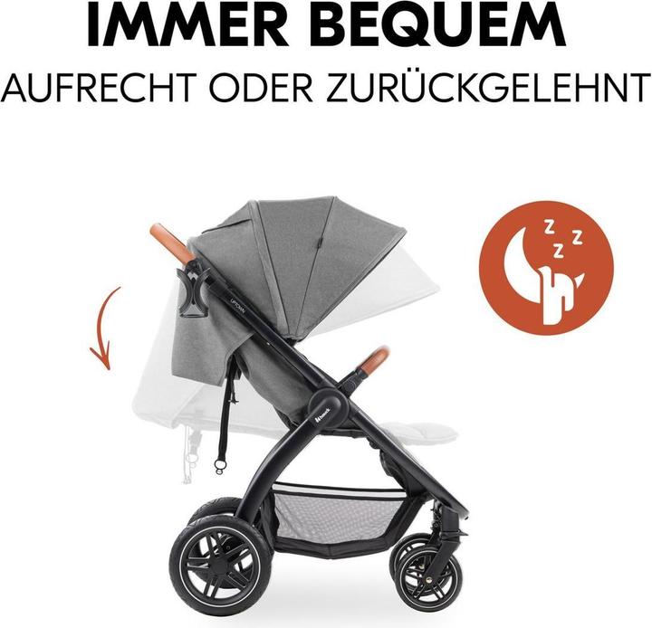 Produktbild Hauck Buggys & Sportwagen Buggy & Sportwagen UpTown Black inkl. 3in1