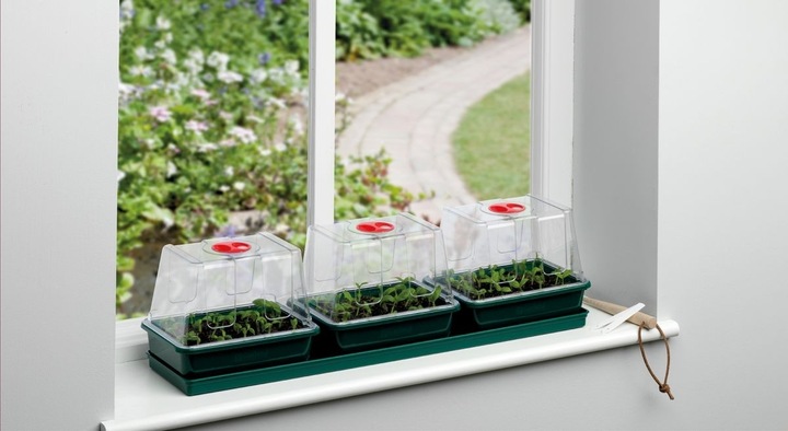 Actual product image Garland Three Top Window Greenhouse
