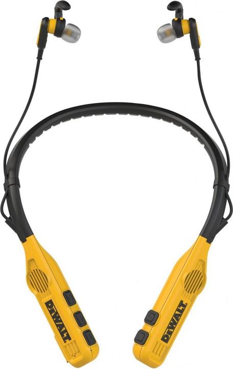DeWalt Ecouteurs Jobsite Pro Max avec haut-parleurs intégrés (Sans fil, USB-C)