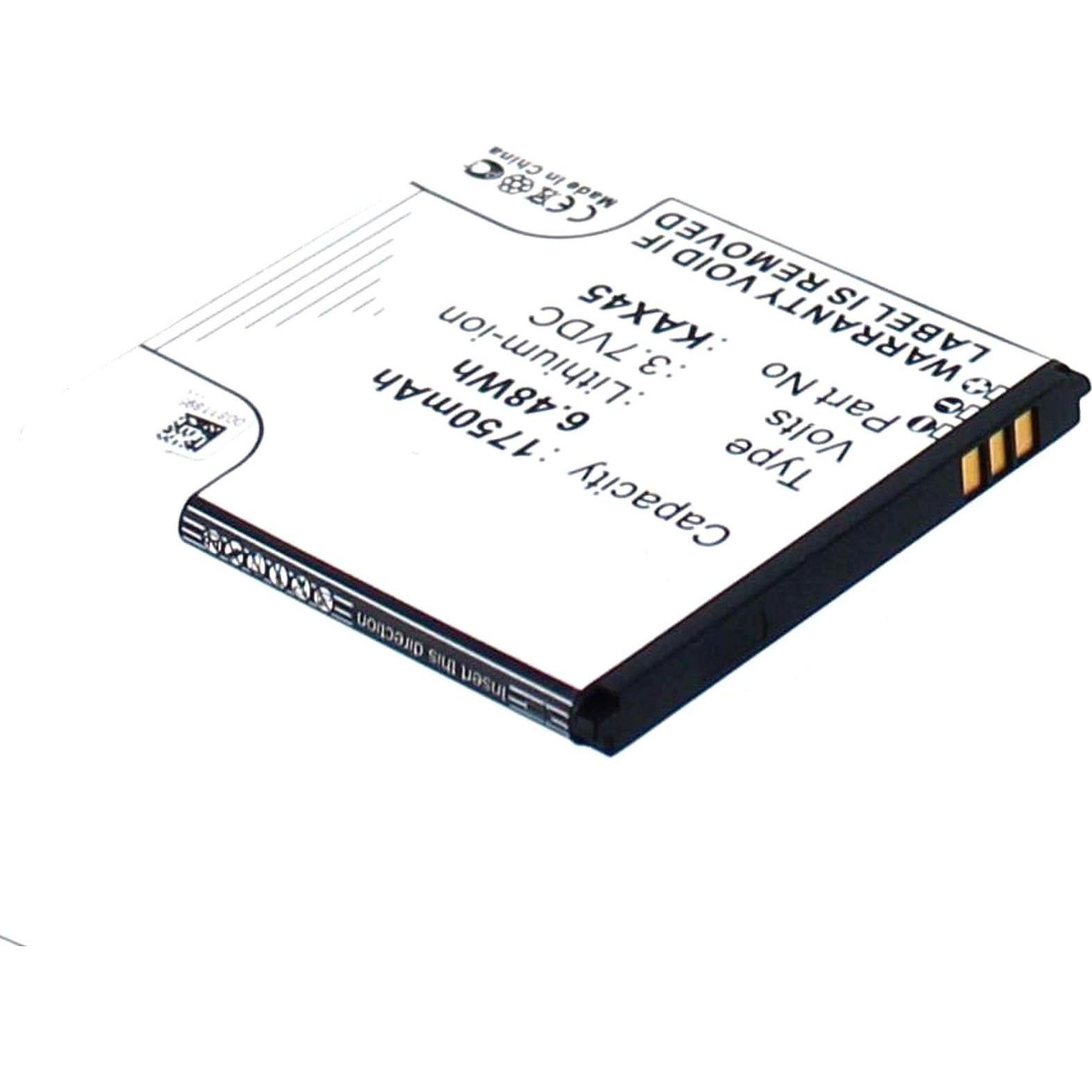 AGI 38542 - Batterie/Akku - Kazam - Schwarz - Lithium-Ion (Li-Ion) - 1750 mAh - 3,7, Smartphone Akku