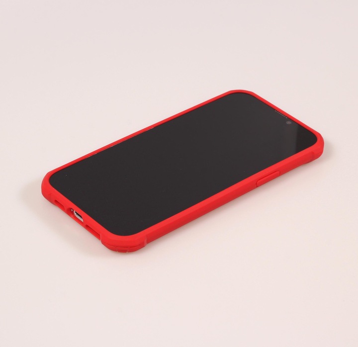 Actual product image PhoneLook Coque Cover Military Élite avec dos en carbone semi-transparent (Apple iPhone 14)