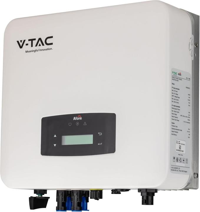 Actual product image V-TAC HNS6000TL 6 kW mains-coupledWLAN, IP65